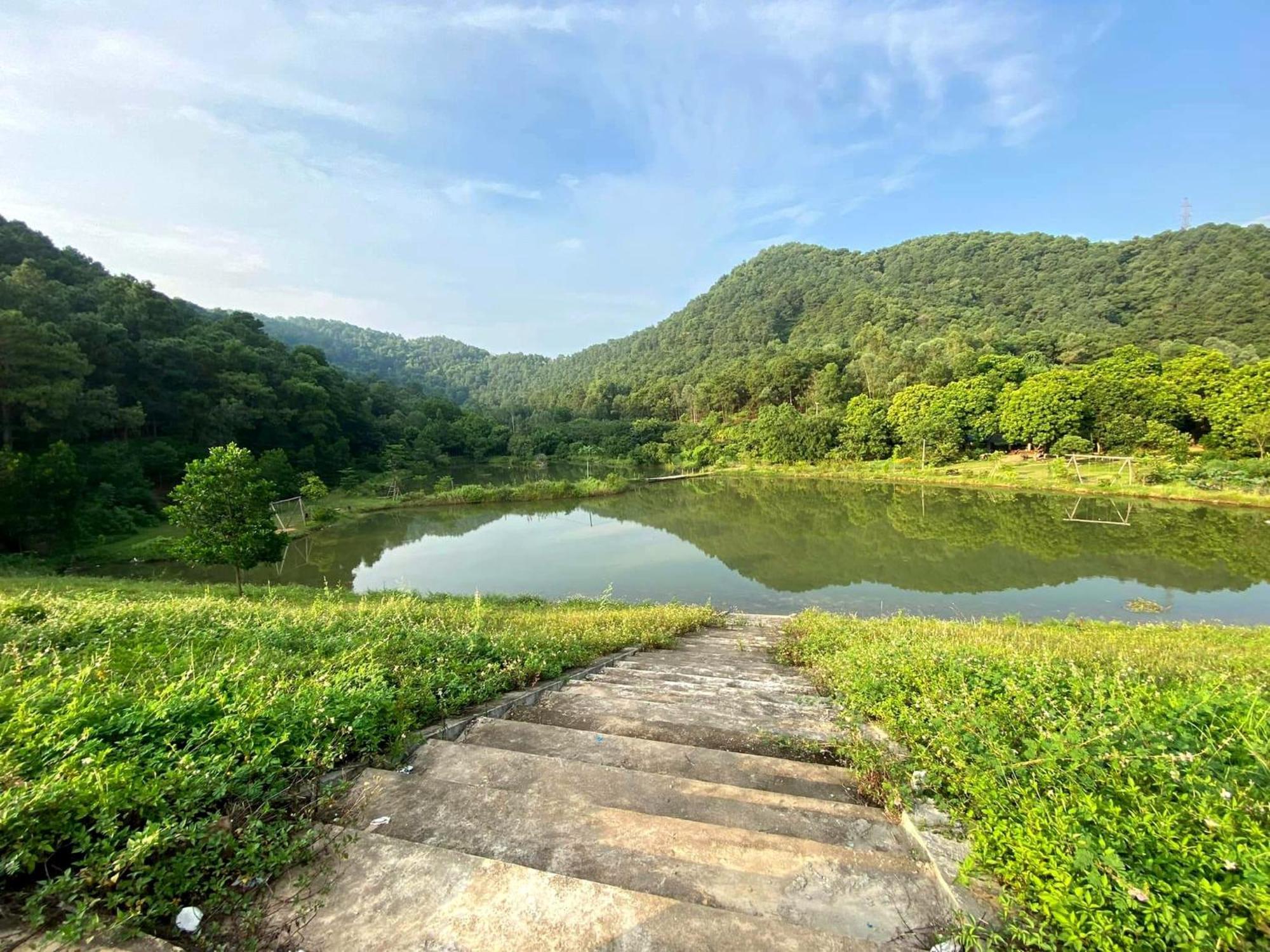 Chu Thien Homestay And Camping Hanoï Extérieur photo